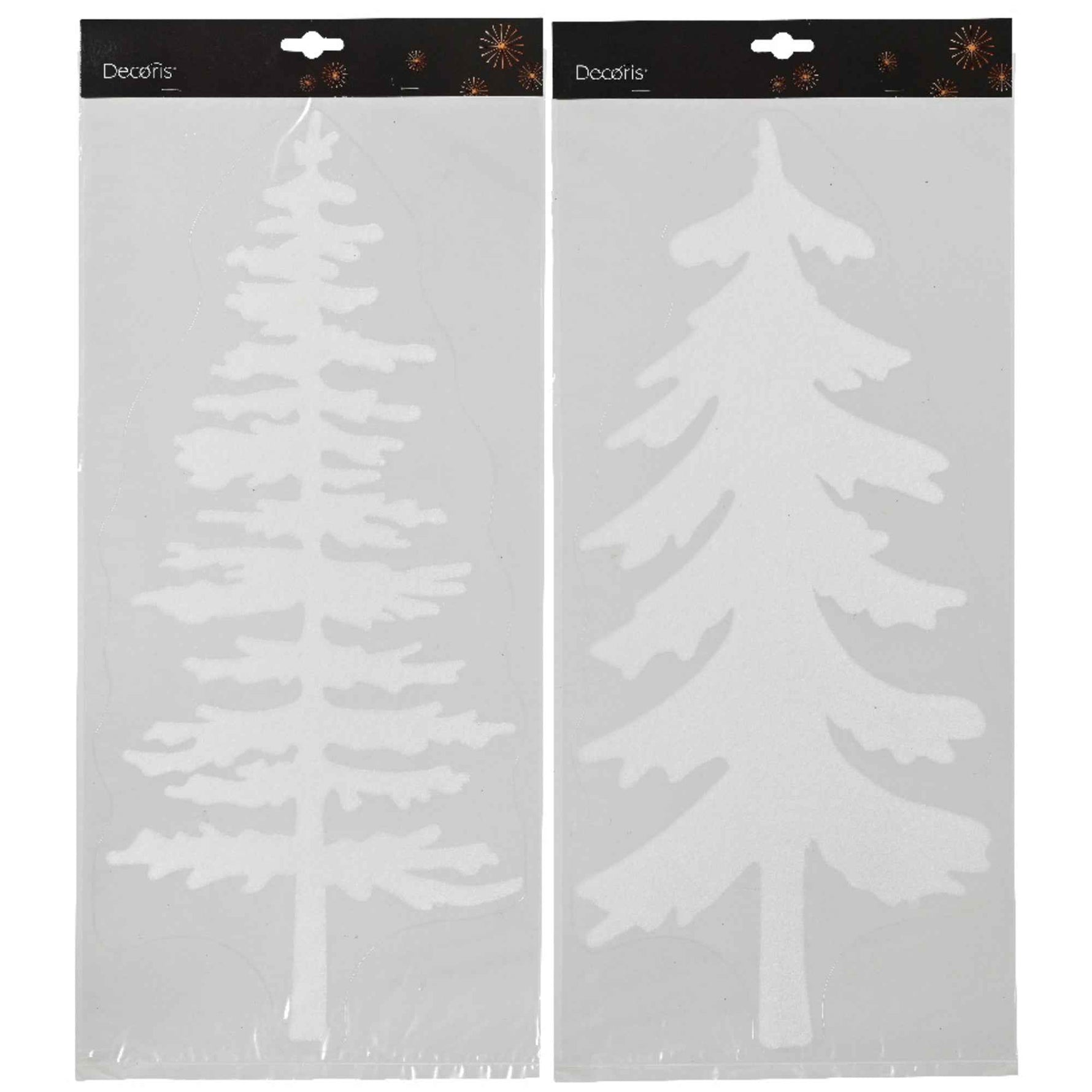 DECORIS Fensterbild Tanne 2 St./Pack.