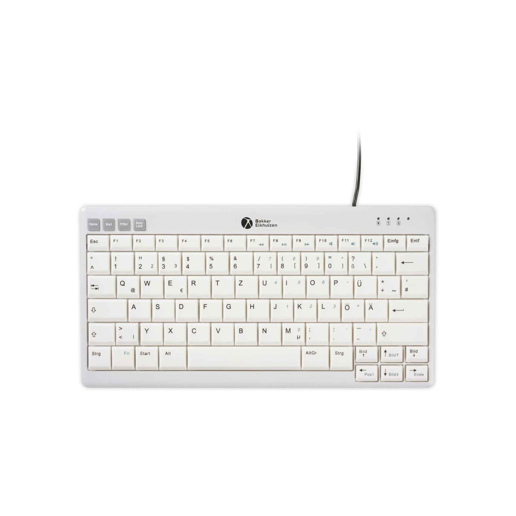 BakkerElkhuizen Tastatur UltraBoard 950 V2 ergonomisch