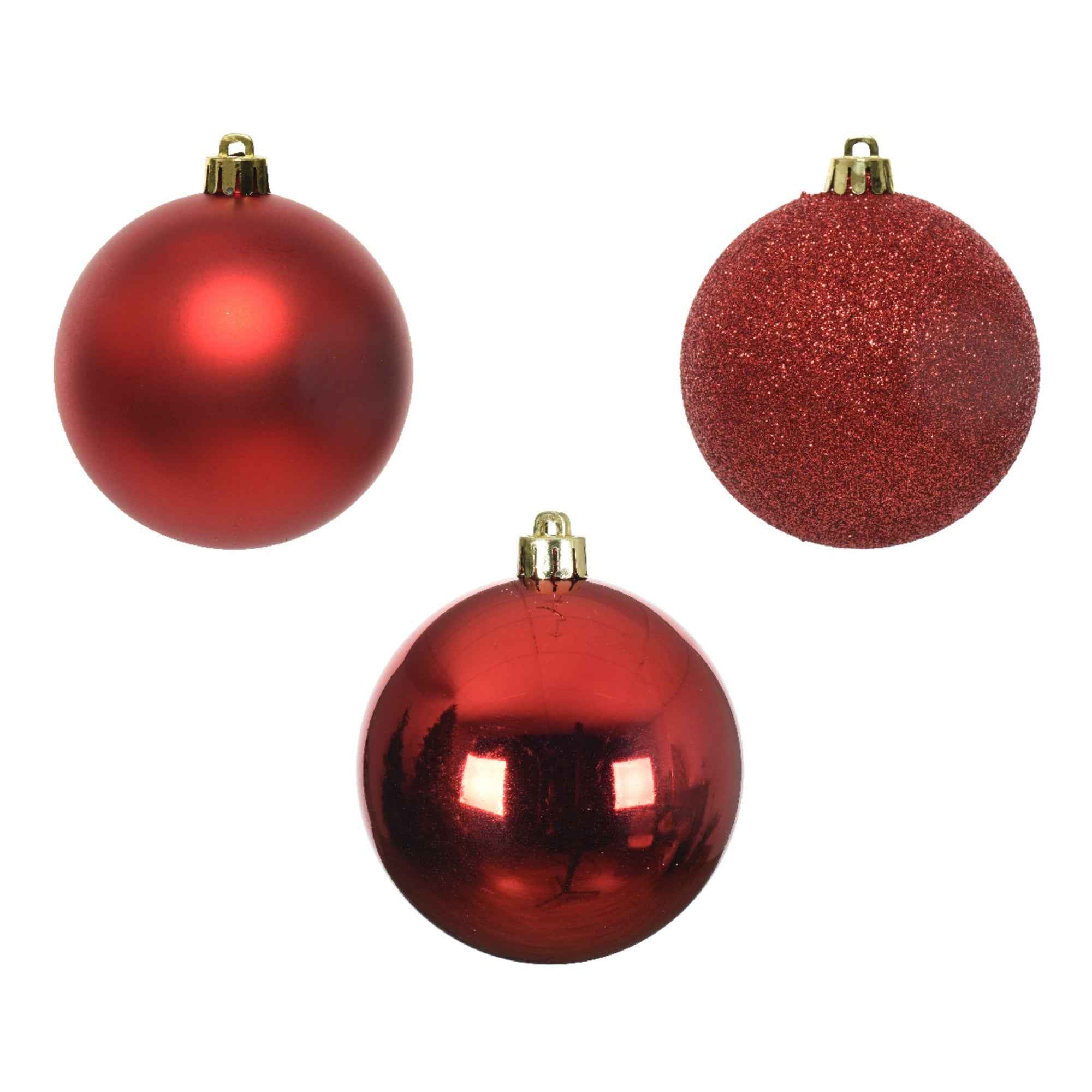 DECORIS Christbaumschmuck Kugel Mix Durchmesser 6 cm