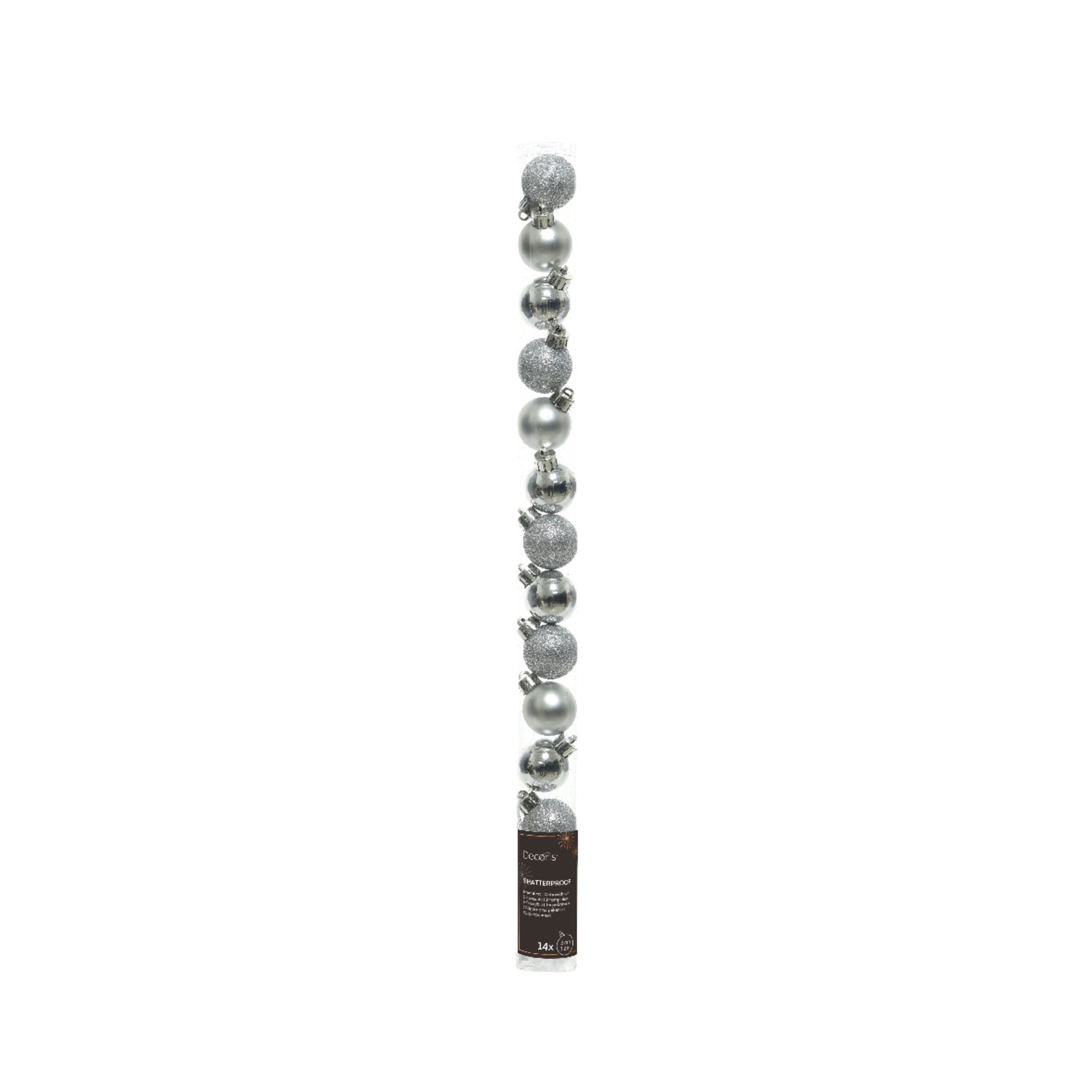 DECORIS Christbaumschmuck Kugel Mix Durchmesser 3 cm - Wiepa Bürofachpartner