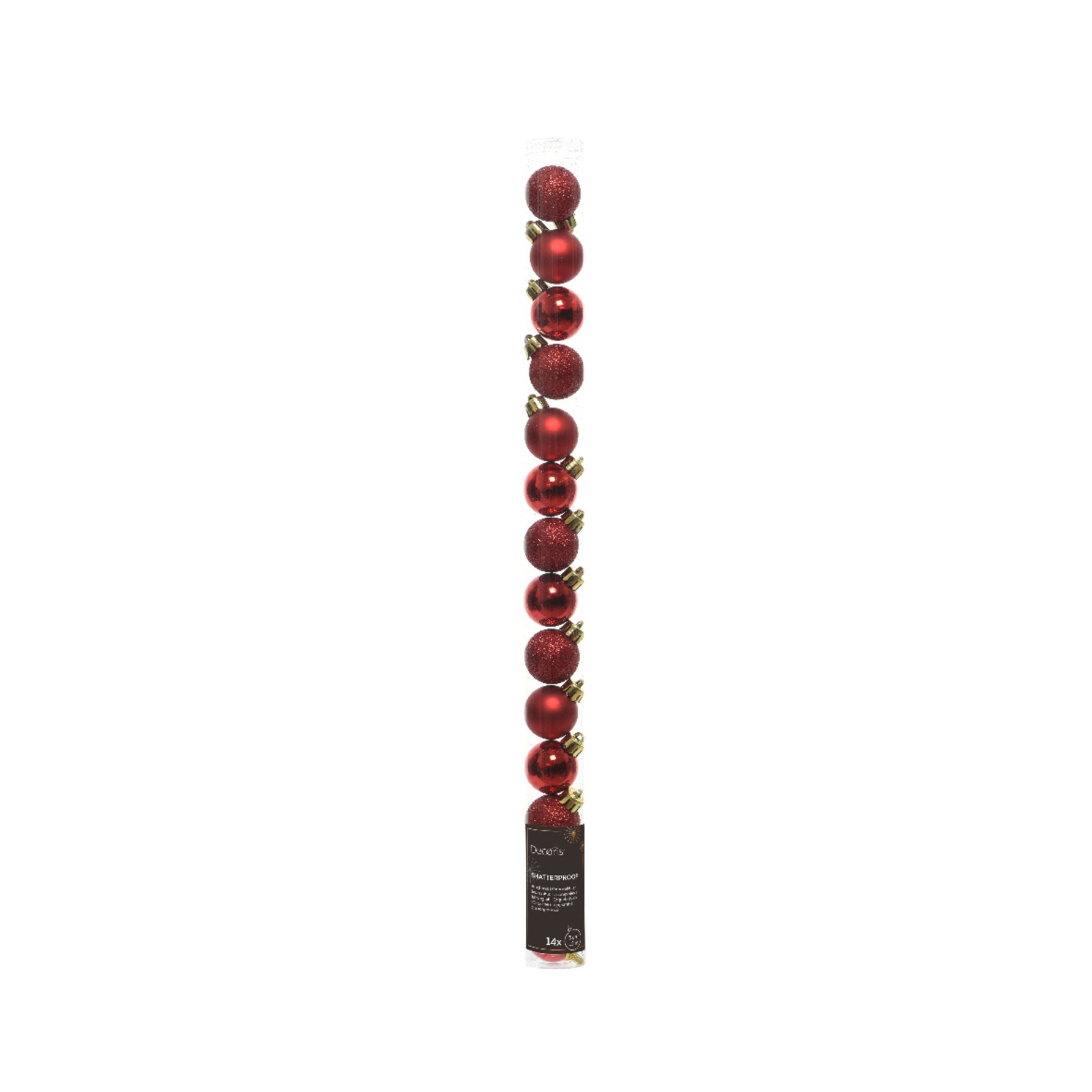 DECORIS Christbaumschmuck Kugel Mix Durchmesser 3 cm - Wiepa Bürofachpartner