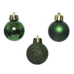 DECORIS Christbaumschmuck Kugel Mix Durchmesser 3 cm