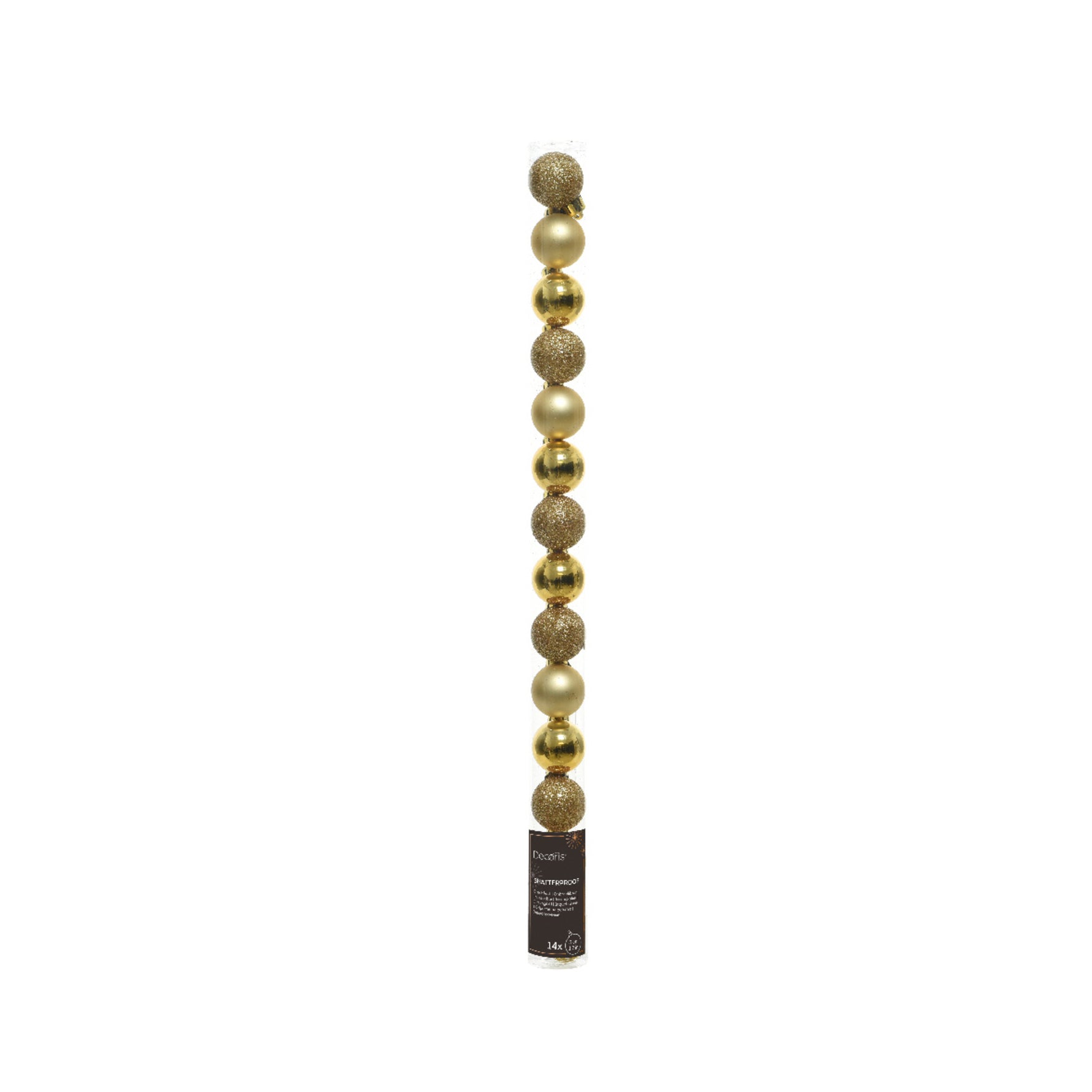 DECORIS Christbaumschmuck Kugel Mix Durchmesser 3 cm - Wiepa Bürofachpartner