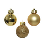 DECORIS Christbaumschmuck Kugel Mix Durchmesser 3 cm