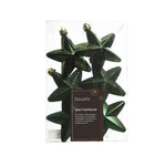 DECORIS Christbaumschmuck Stern Mix 6 St./Pack.