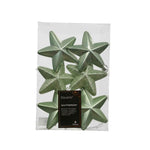 DECORIS Christbaumschmuck Stern Mix 6 St./Pack.