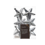 DECORIS Christbaumschmuck Stern Mix 6 St./Pack.