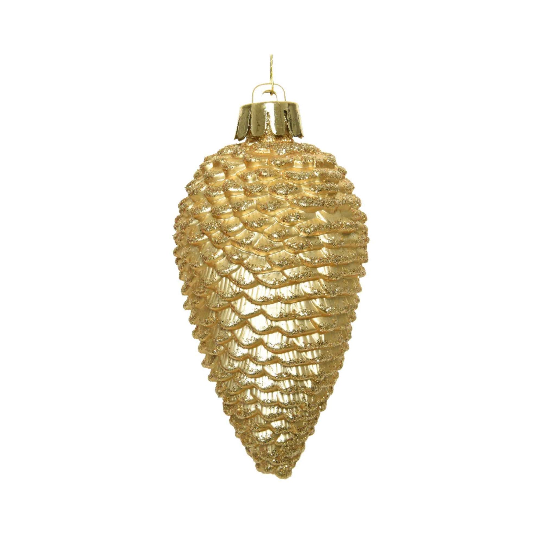 DECORIS Christbaumschmuck Zapfen Mix 4,5 x 8 cm (Ø x H)
