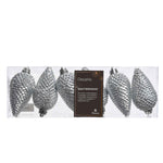 DECORIS Christbaumschmuck Zapfen Mix 4,5 x 8 cm (Ø x H)