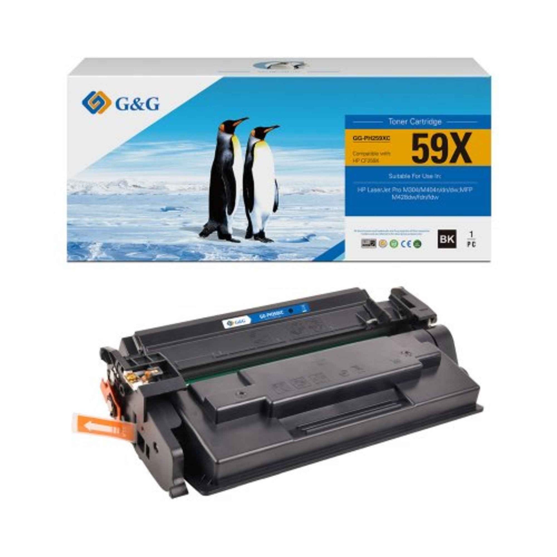 G&G Toner Kompatibel mit HP 59X schwarz