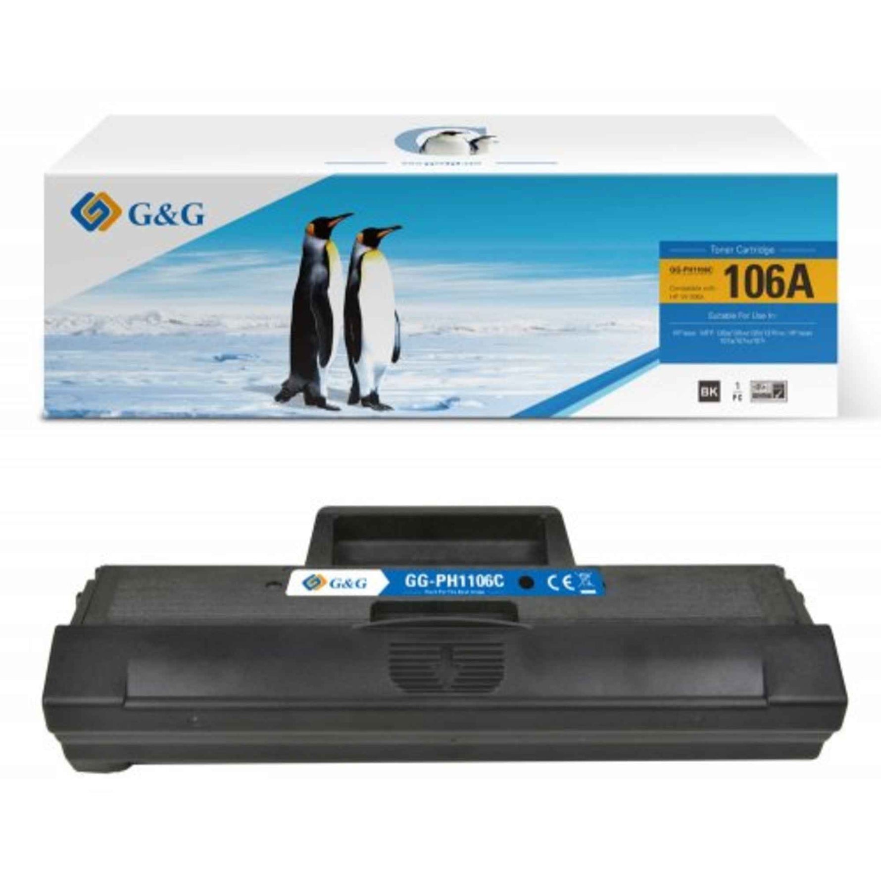 G&G Toner Kompatibel mit HP 106S schwarz
