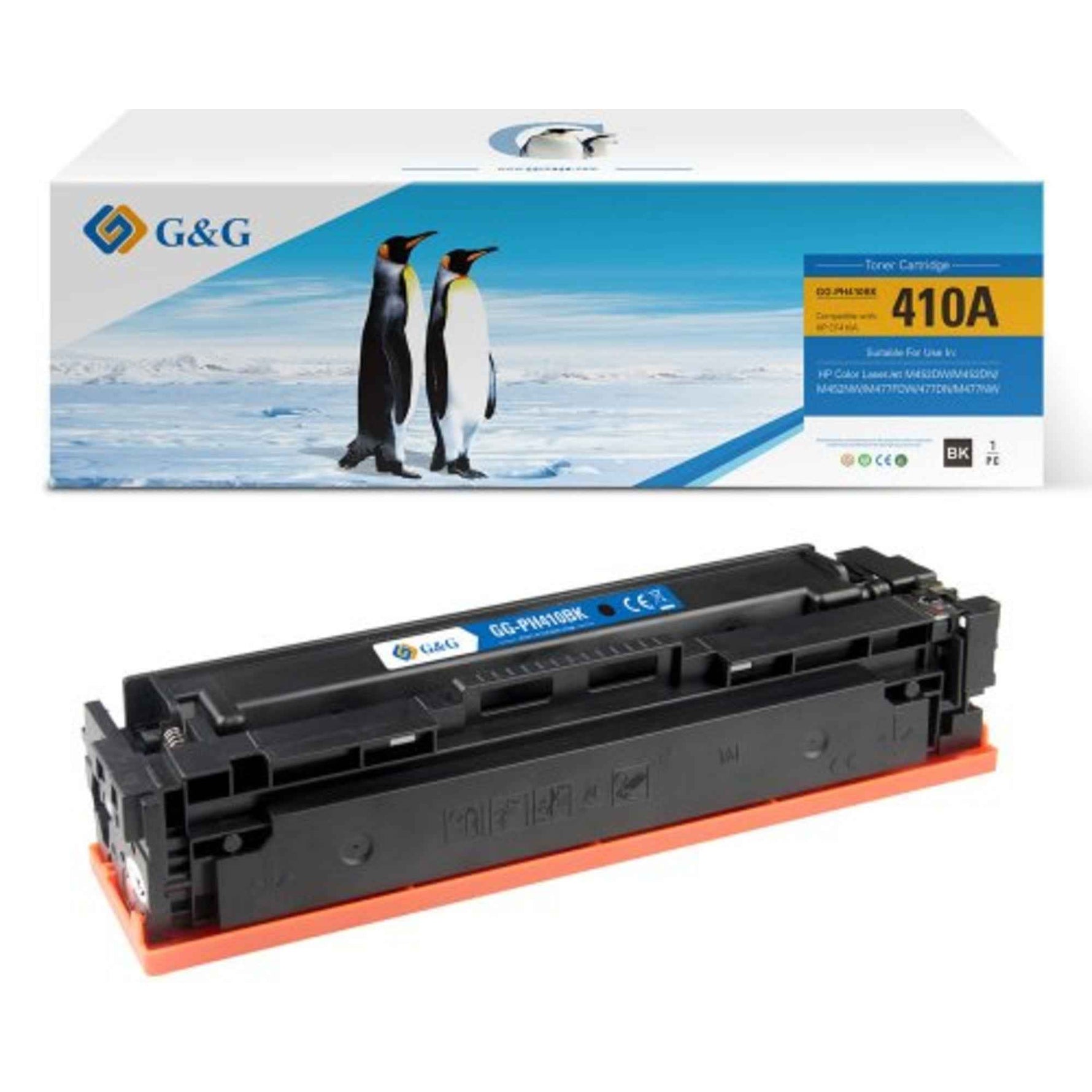 G&G Toner Kompatibel mit HP 410A schwarz