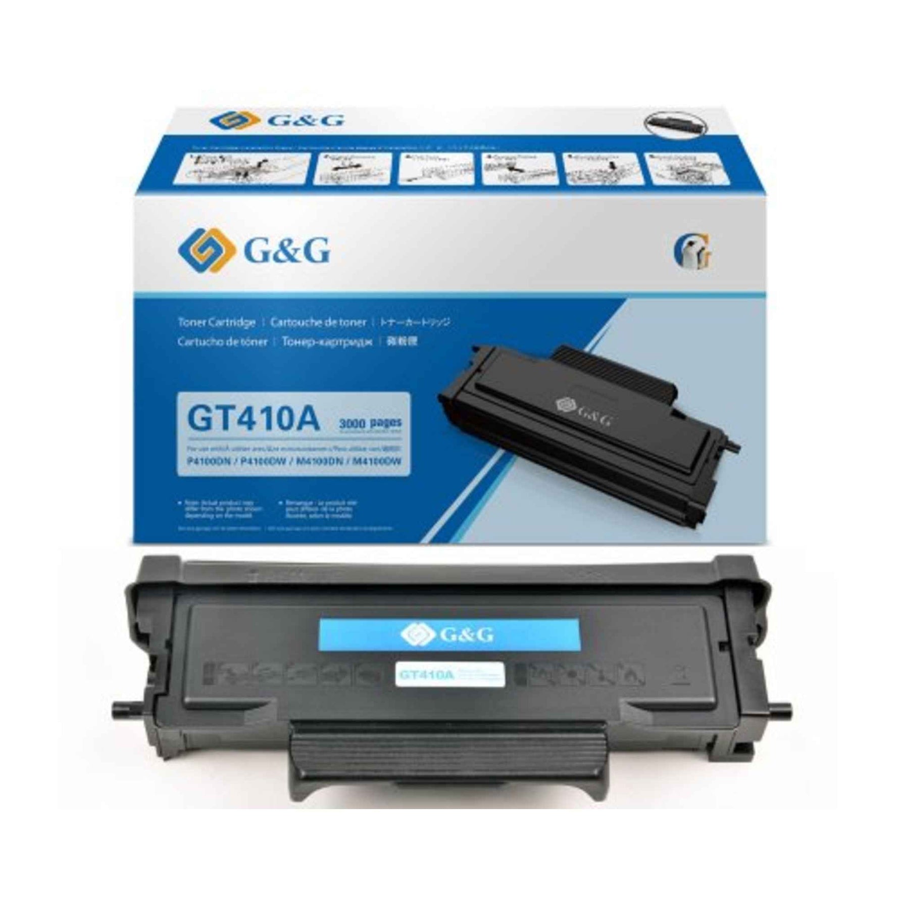 G&G Toner schwarz ca. 3.000 Seiten