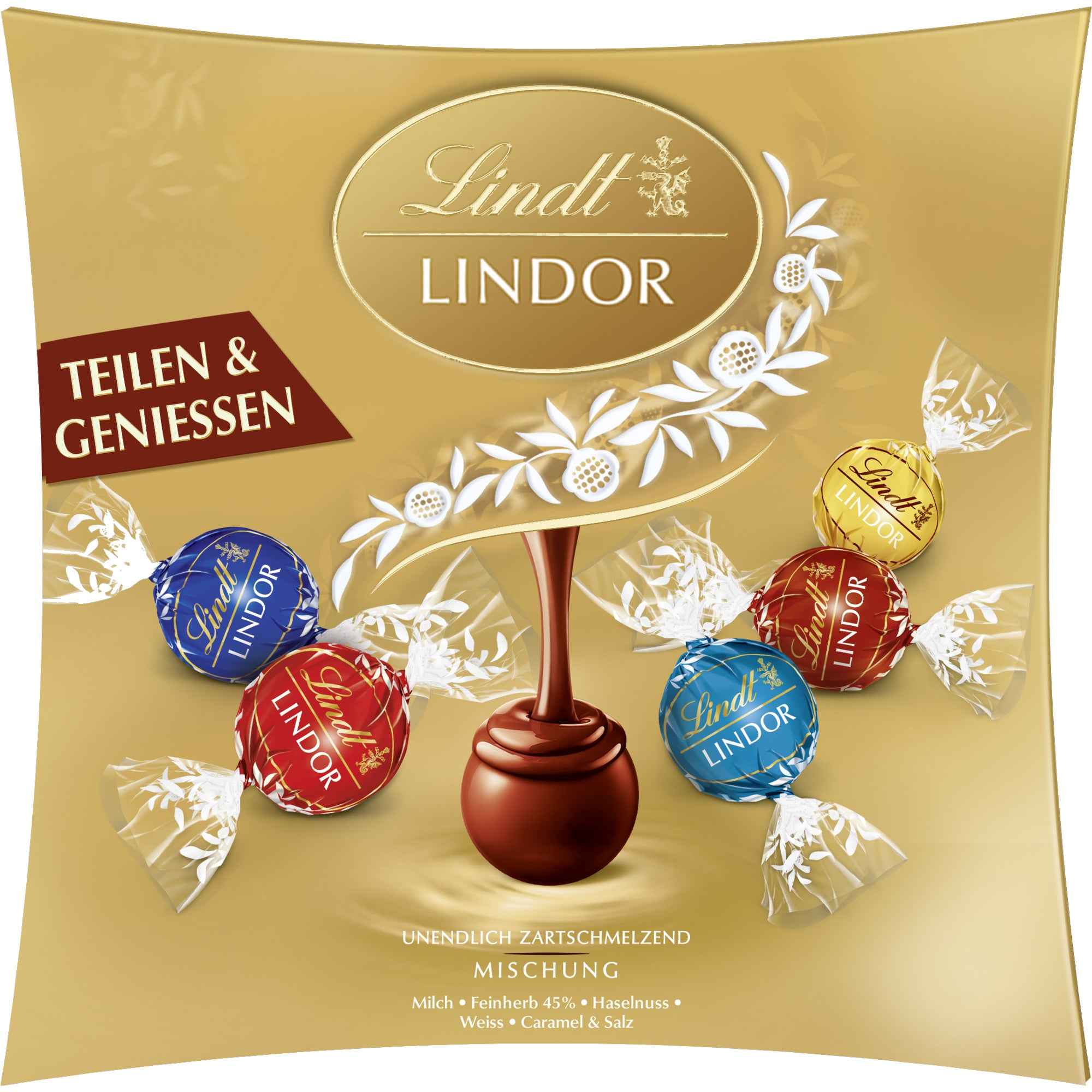 Lindt Pralinen LINDOR Schokokugeln Sharing Box