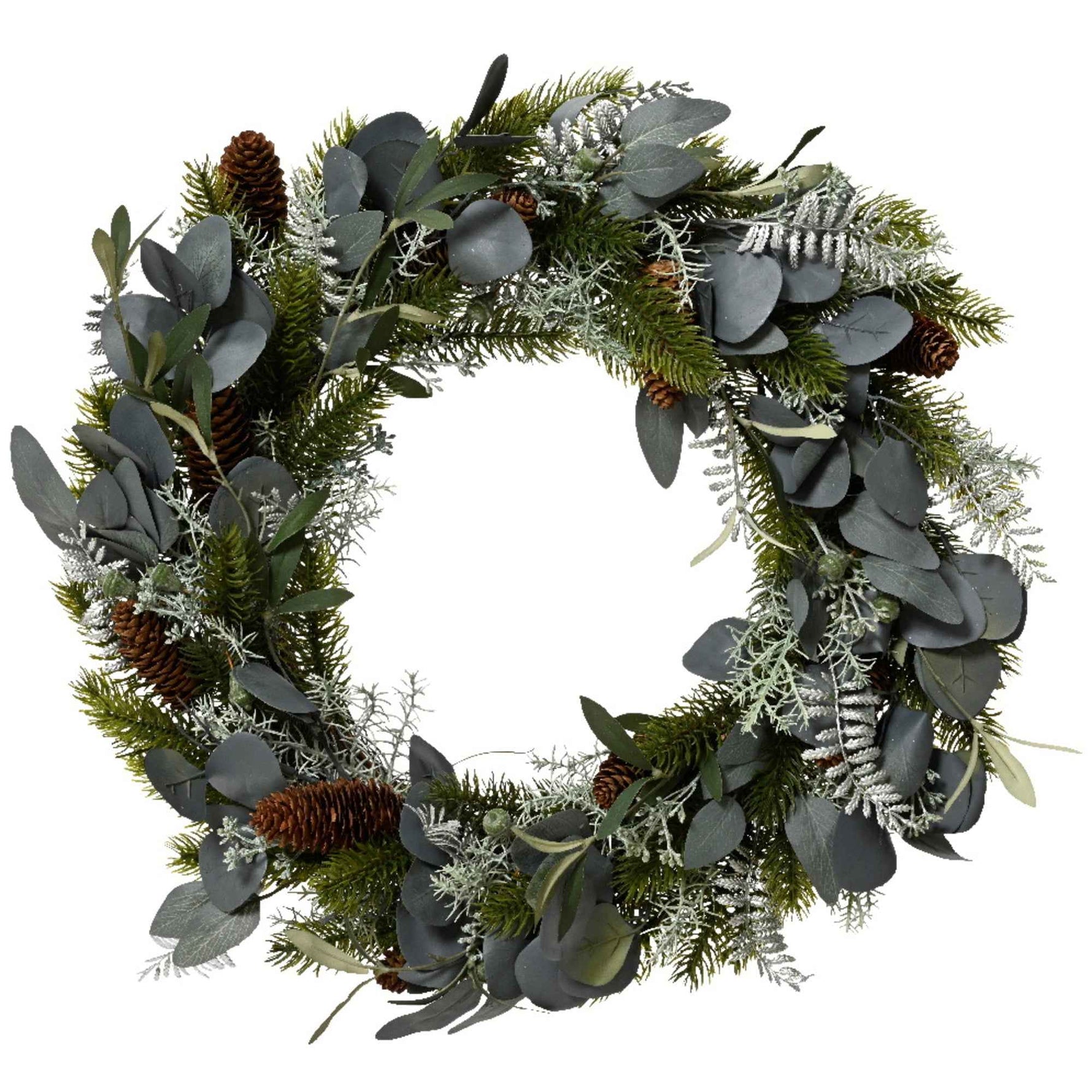EVERLANDS Weihnachtskranz Modern 40 x 8 cm (Ø x H)