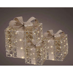 LUMINEO Lichtfigur Geschenkschachtel