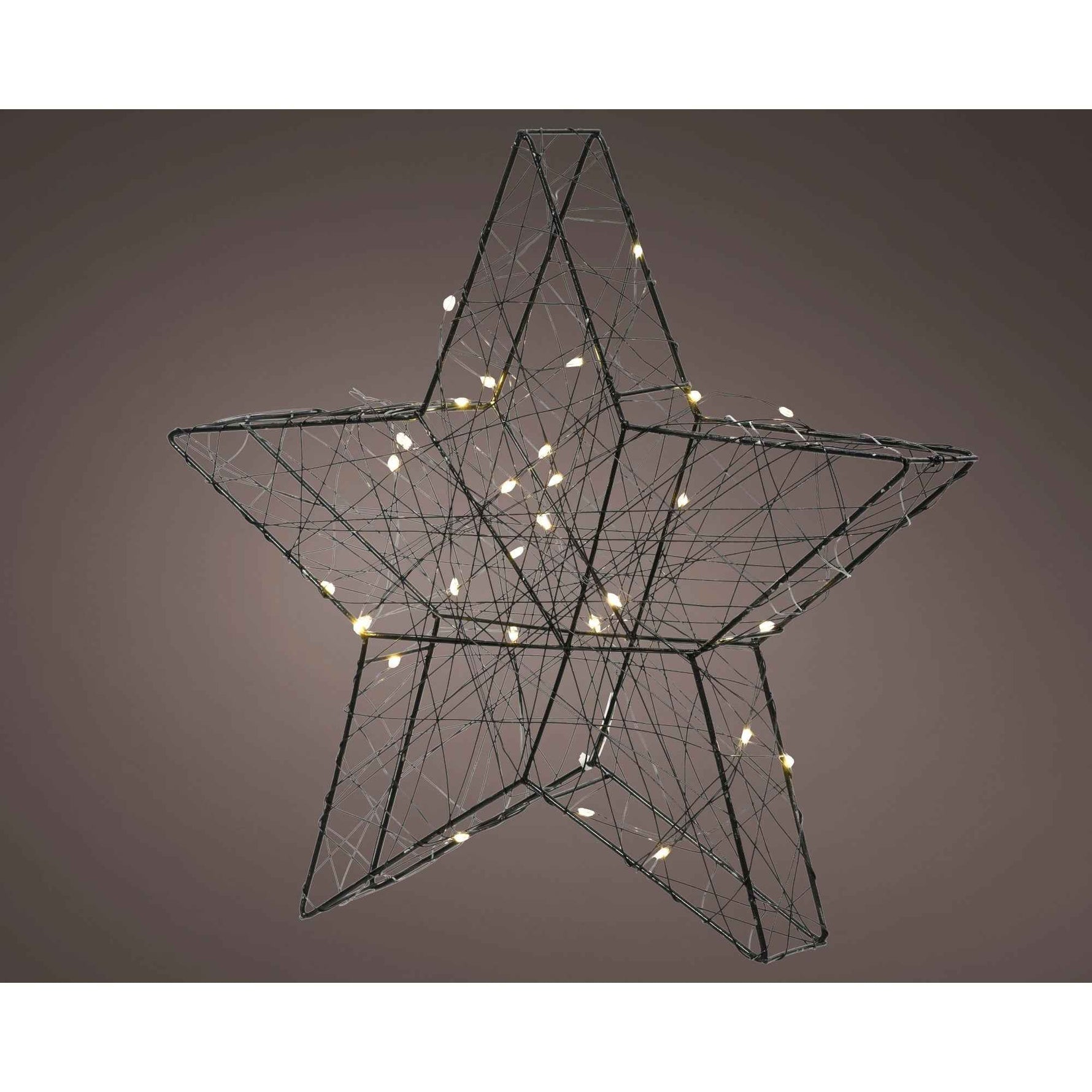 LUMINEO Lichtfigur Stern 20 x 19 x 4 cm (B x H x T)