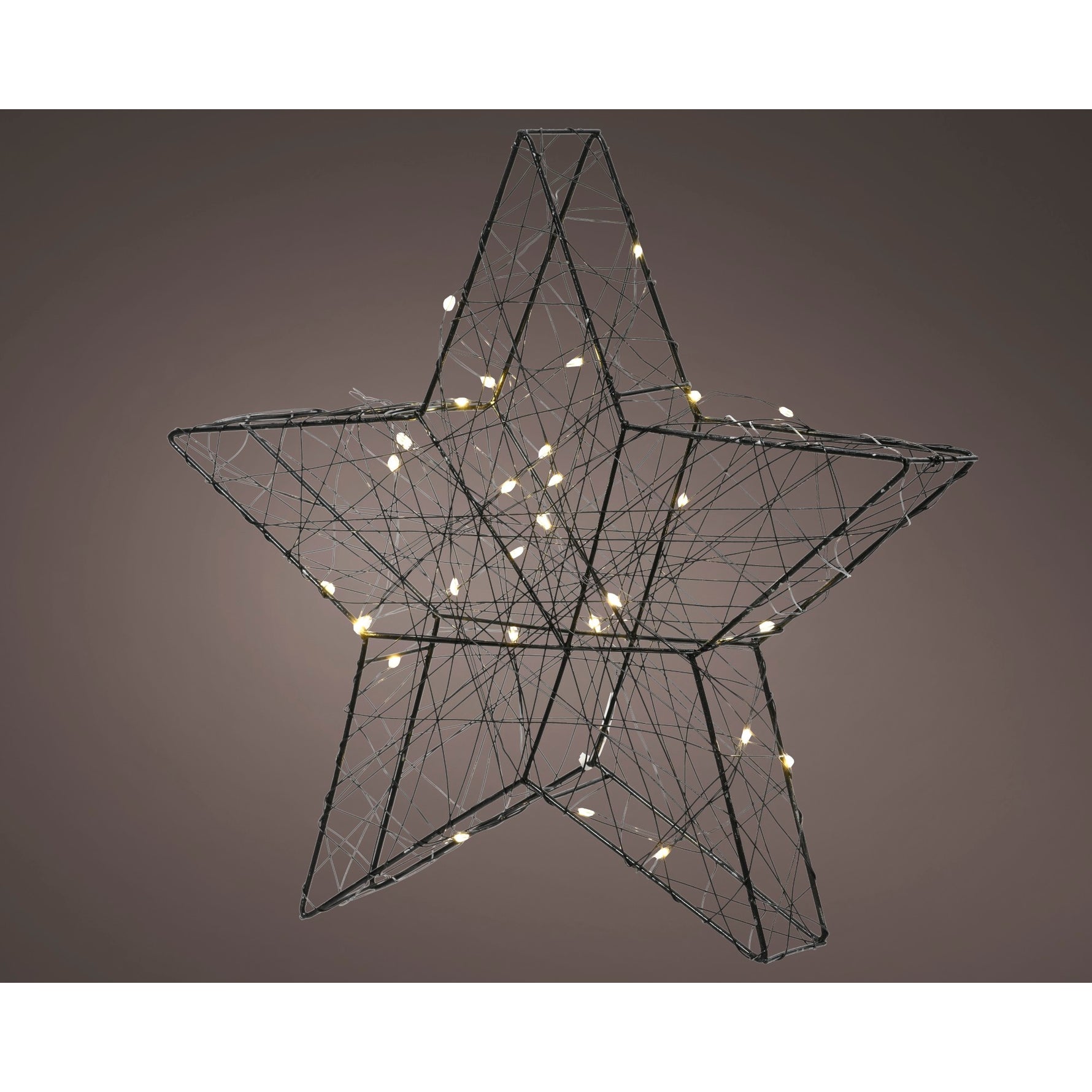 LUMINEO Lichtfigur Stern 30 x 29 x 5 cm (B x H x T) – Produktbild 3
