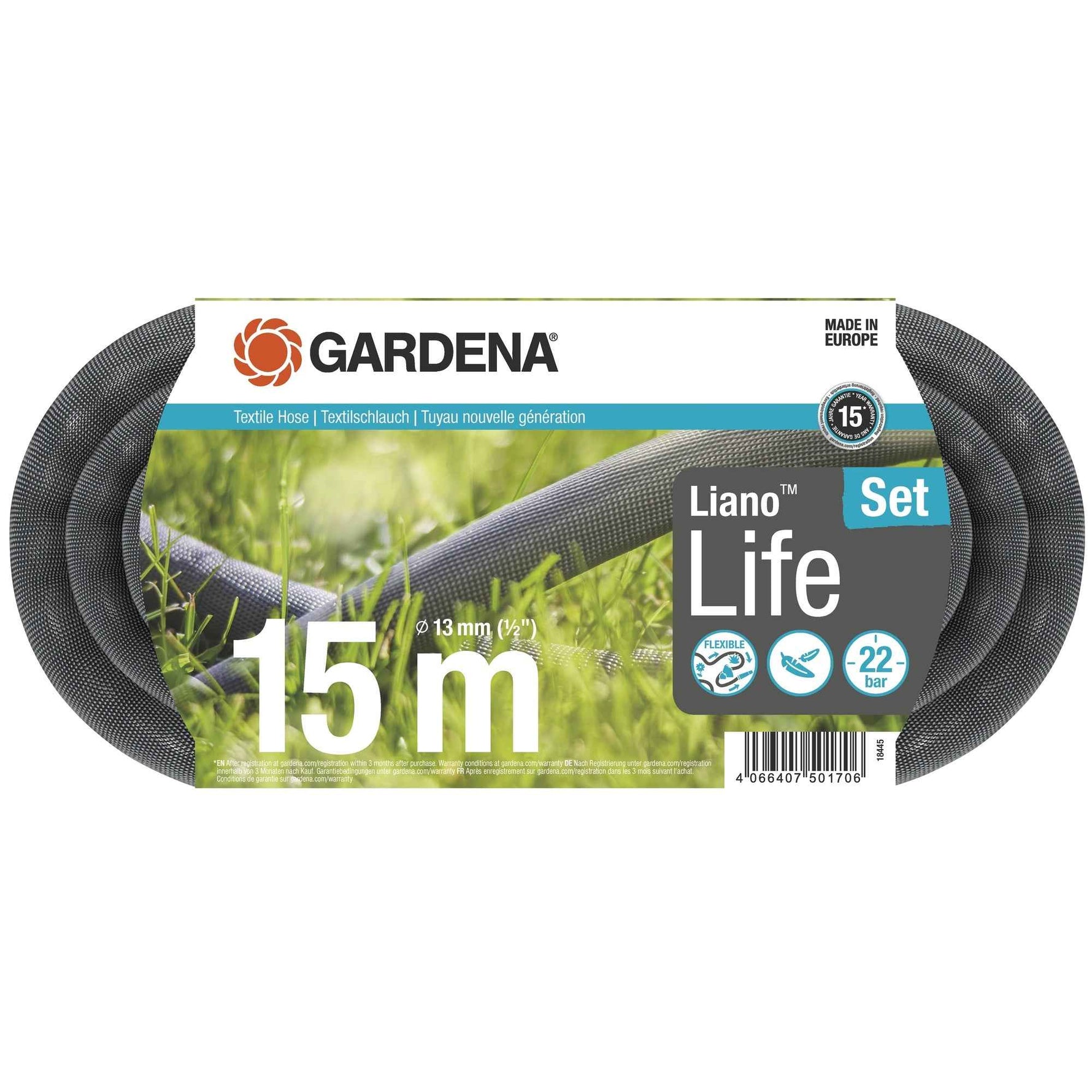 GARDENA Wasserschlauch Liano™ Life