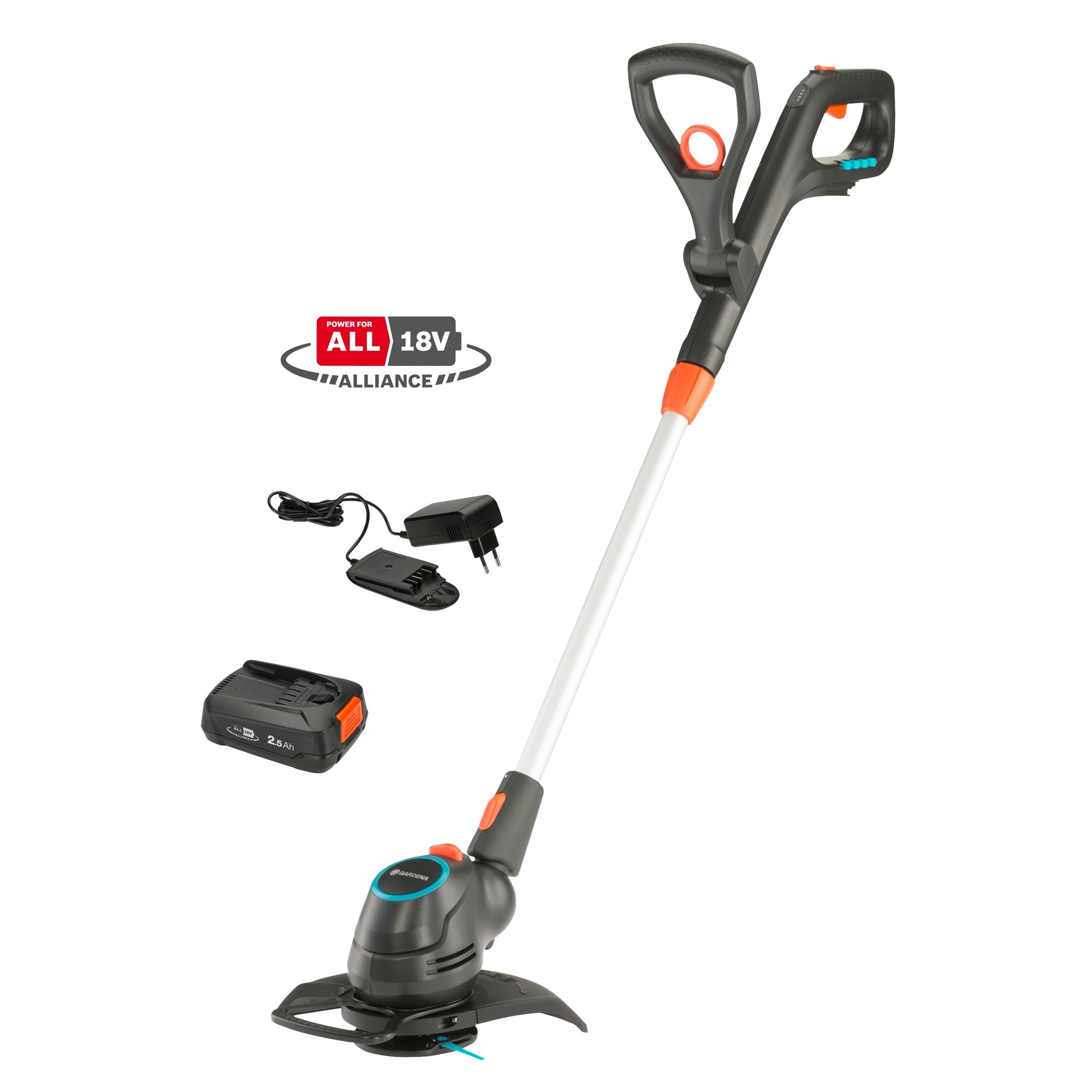 GARDENA Rasentrimmer ComfortCut Li-18/23 mit Akkupack - Wiepa Bürofachpartner