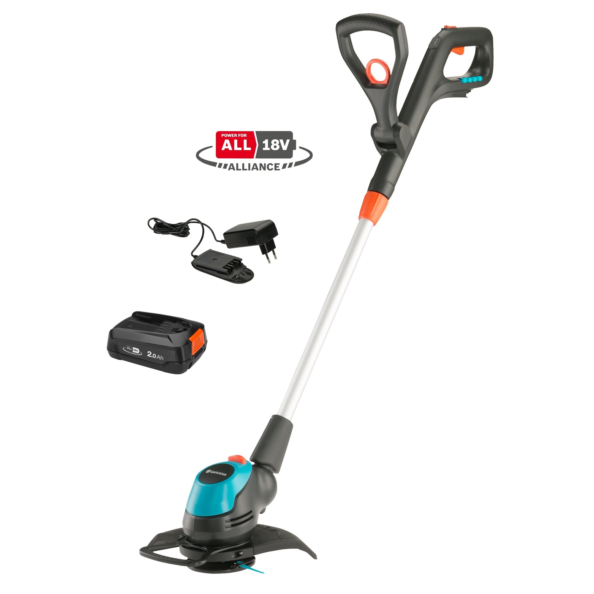 GARDENA Rasentrimmer EasyCut 23/18V P4A mit Akkupack - Wiepa Bürofachpartner