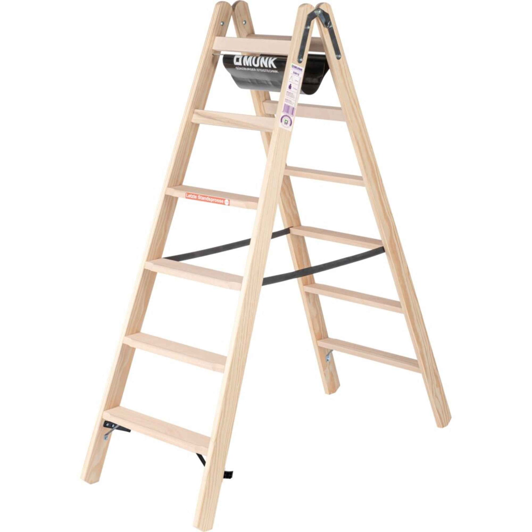 MUNK Stehleiter max. Arbeitshöhe 3,1 m