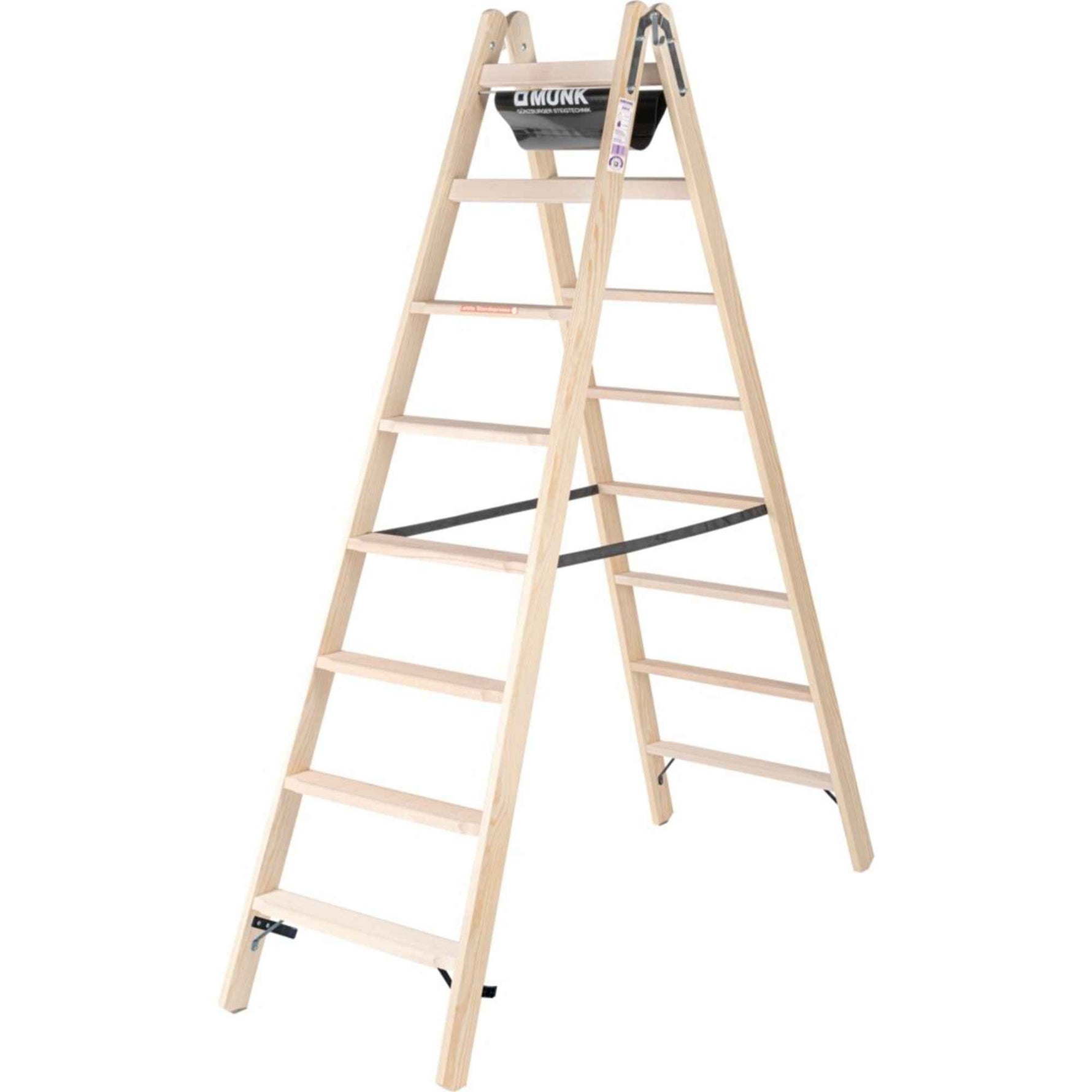 MUNK Stehleiter max. Arbeitshöhe 3,5 m