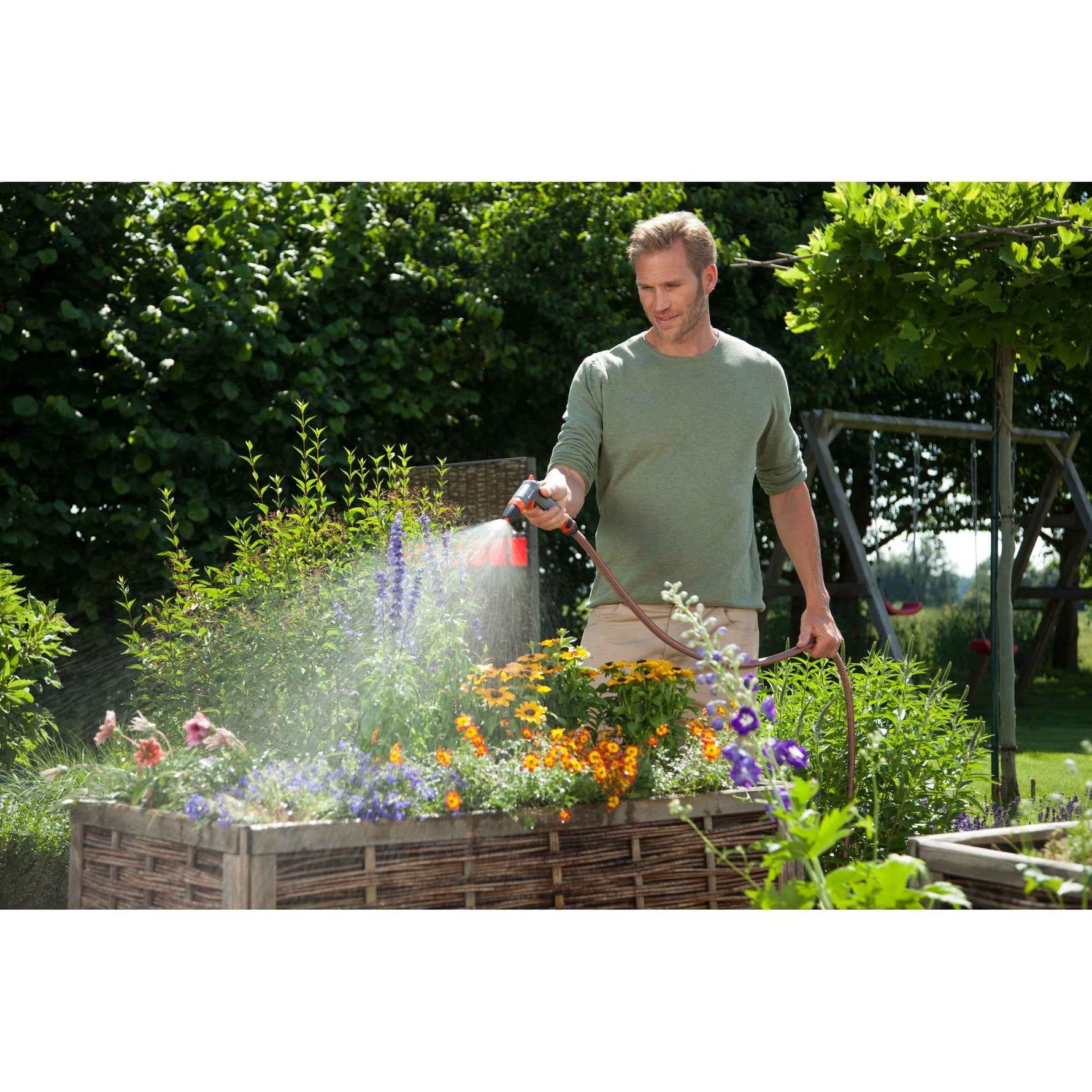 GARDENA Gartenbrause Reinigungsspritze Comfort