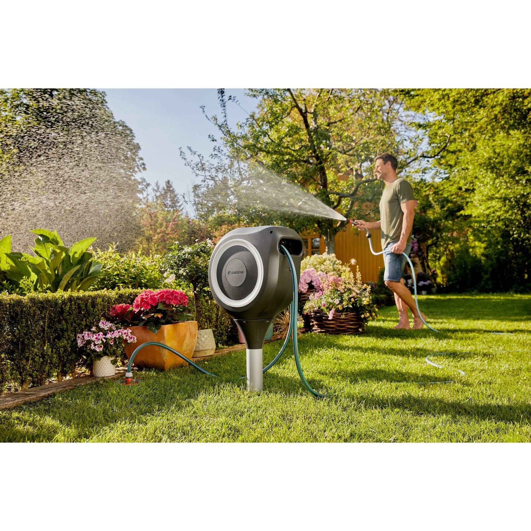 GARDENA Schlauchaufroller RollUp M