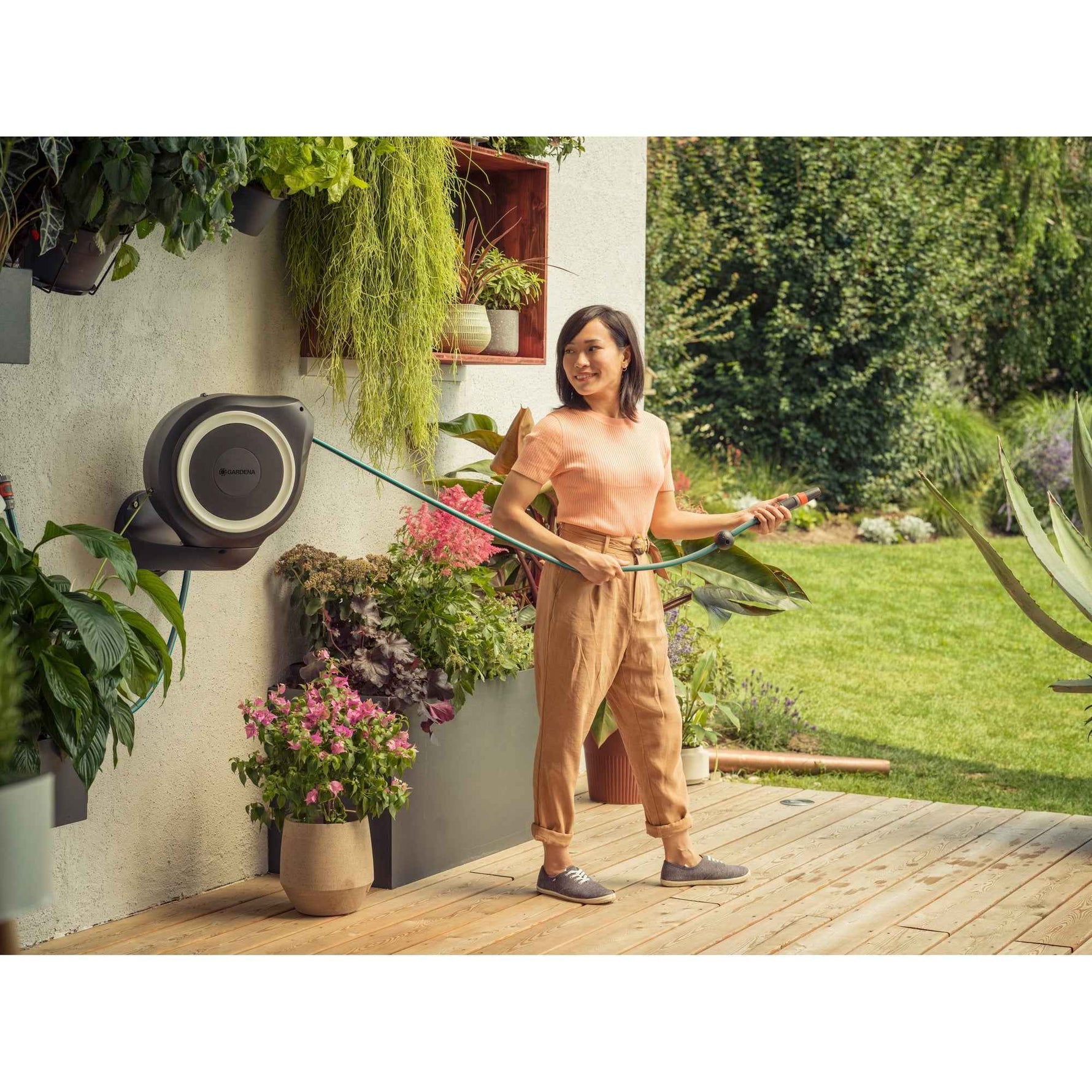 GARDENA Schlauchaufroller RollUp M