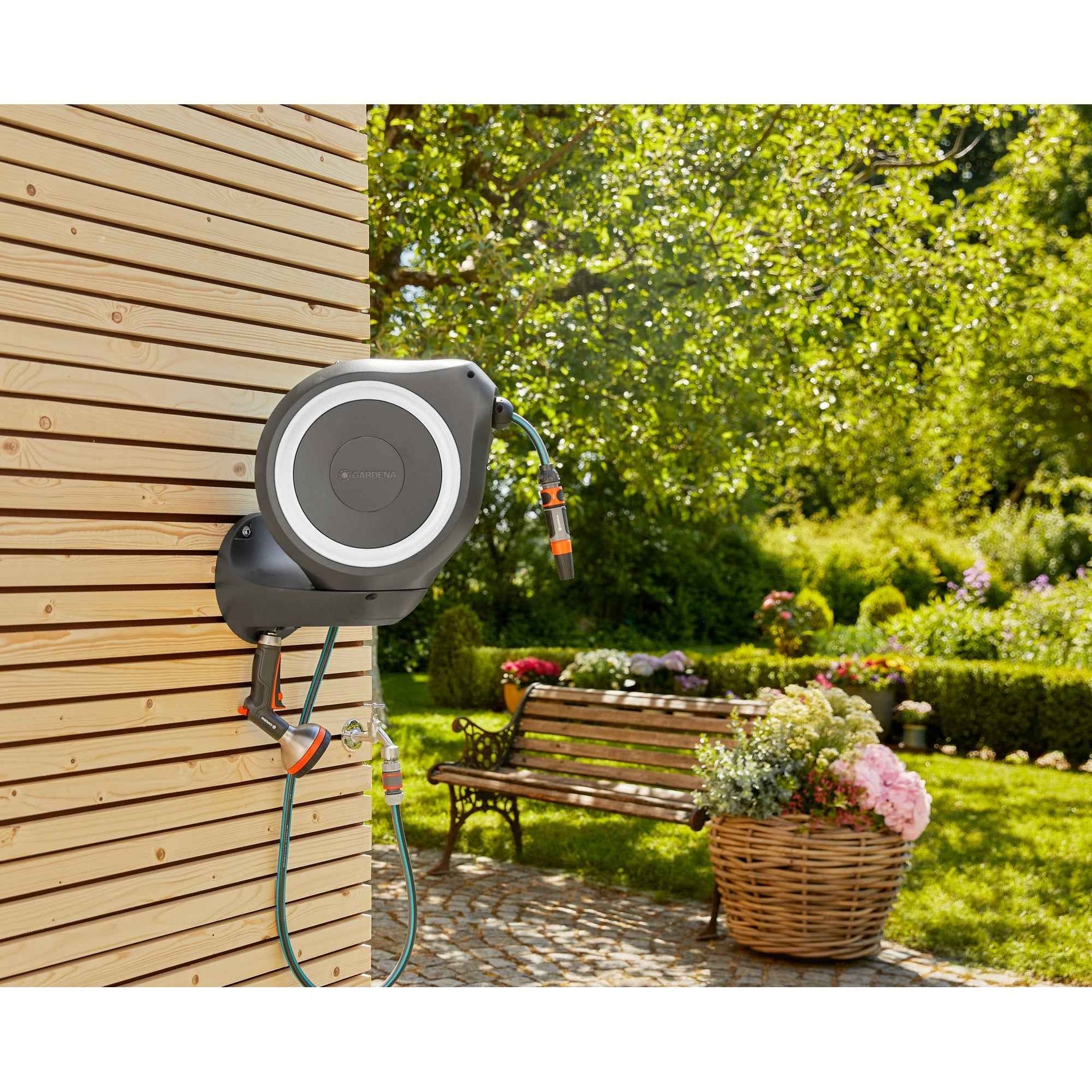 GARDENA Schlauchaufroller RollUp M