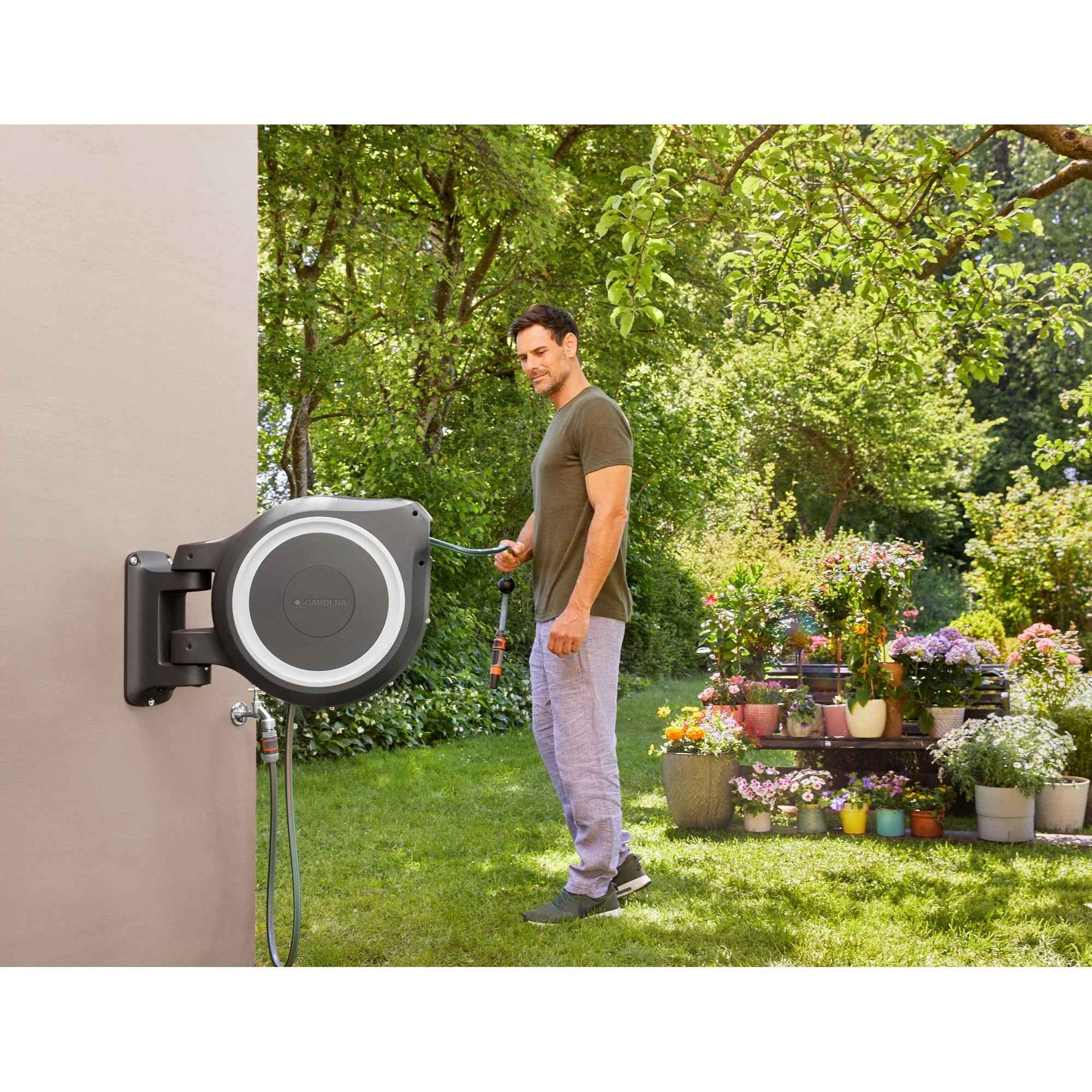 GARDENA Schlauchaufroller RollUp XL