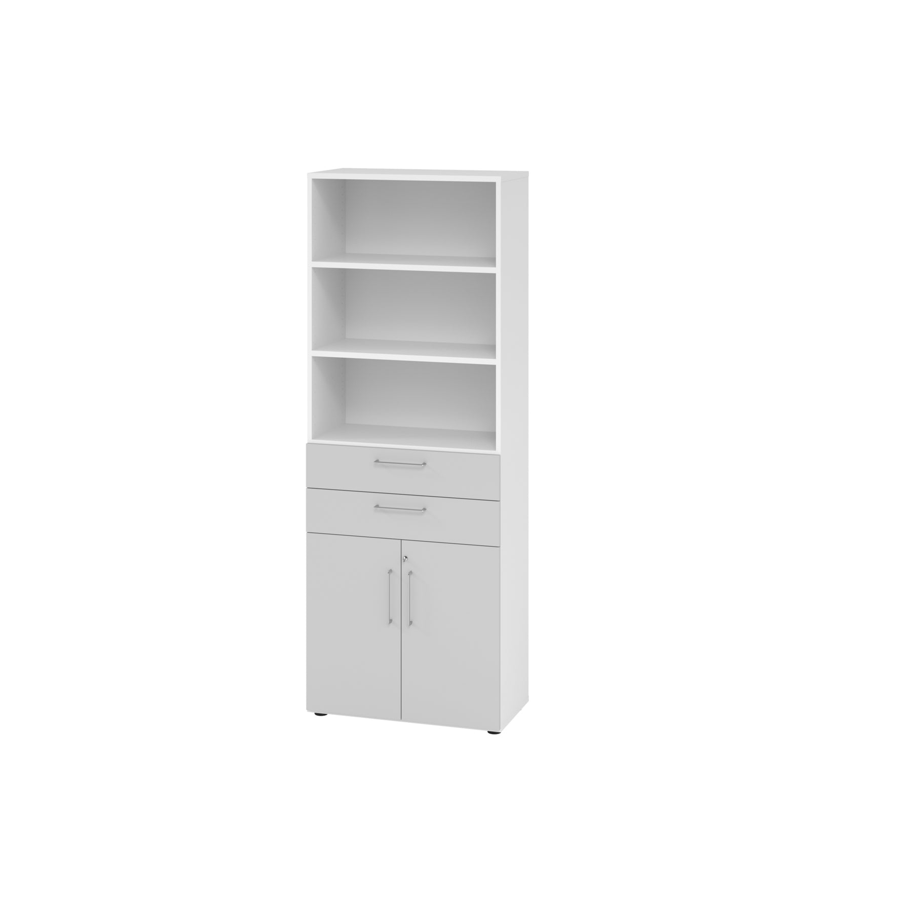 Hammerbacher Regalschrank V9 Advanced weiß – Produktbild 7
