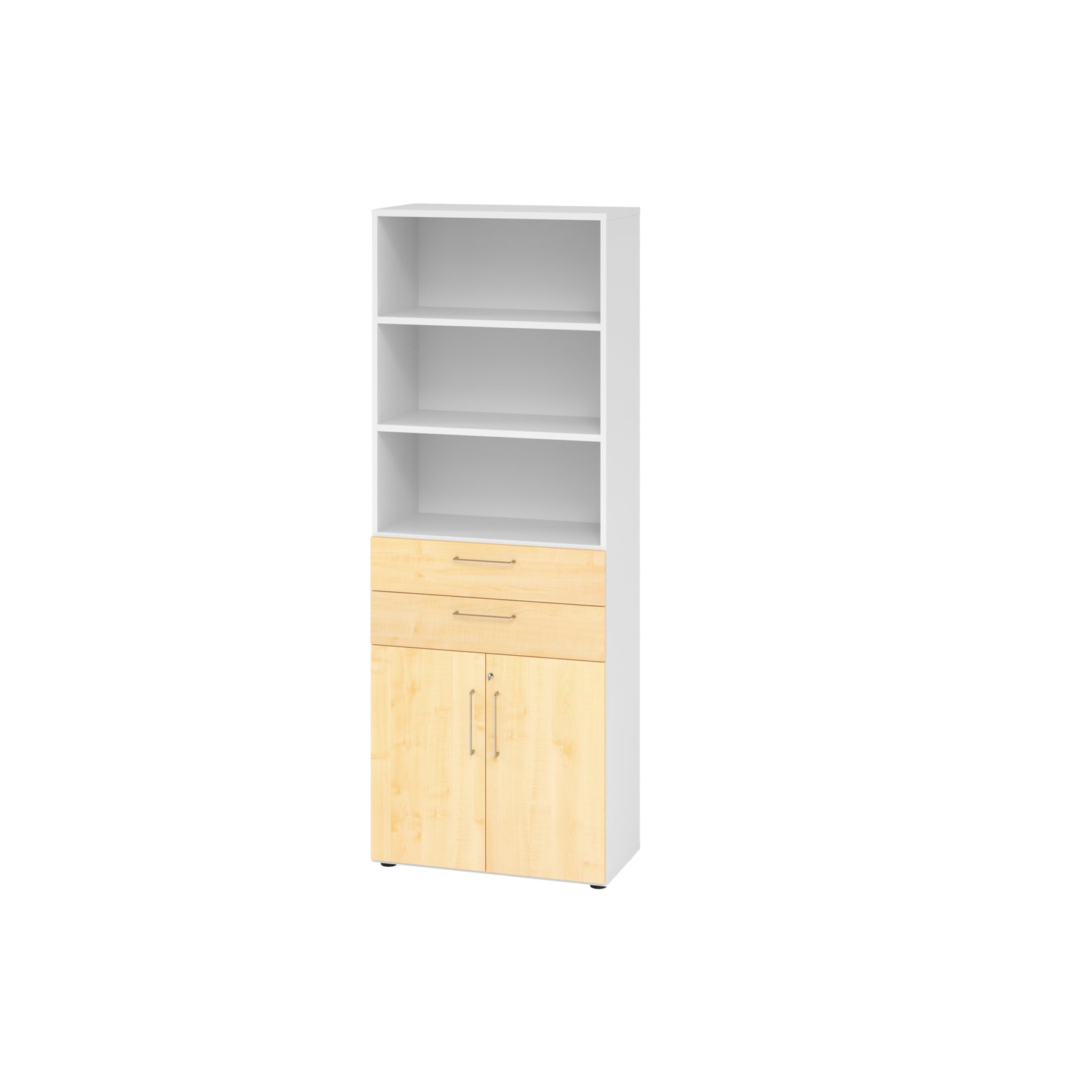 Hammerbacher Regalschrank V9 Advanced weiß – Produktbild 6
