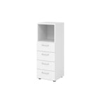 Hammerbacher Regalschrank V9 Advanced weiß