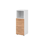 Hammerbacher Regalschrank V9 Advanced weiß – Produktbild 4