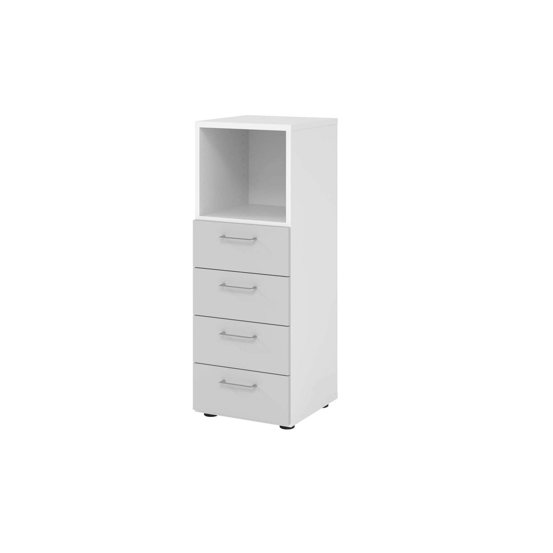 Hammerbacher Regalschrank V9 Advanced weiß – Produktbild 7