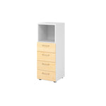 Hammerbacher Regalschrank V9 Advanced weiß – Produktbild 6