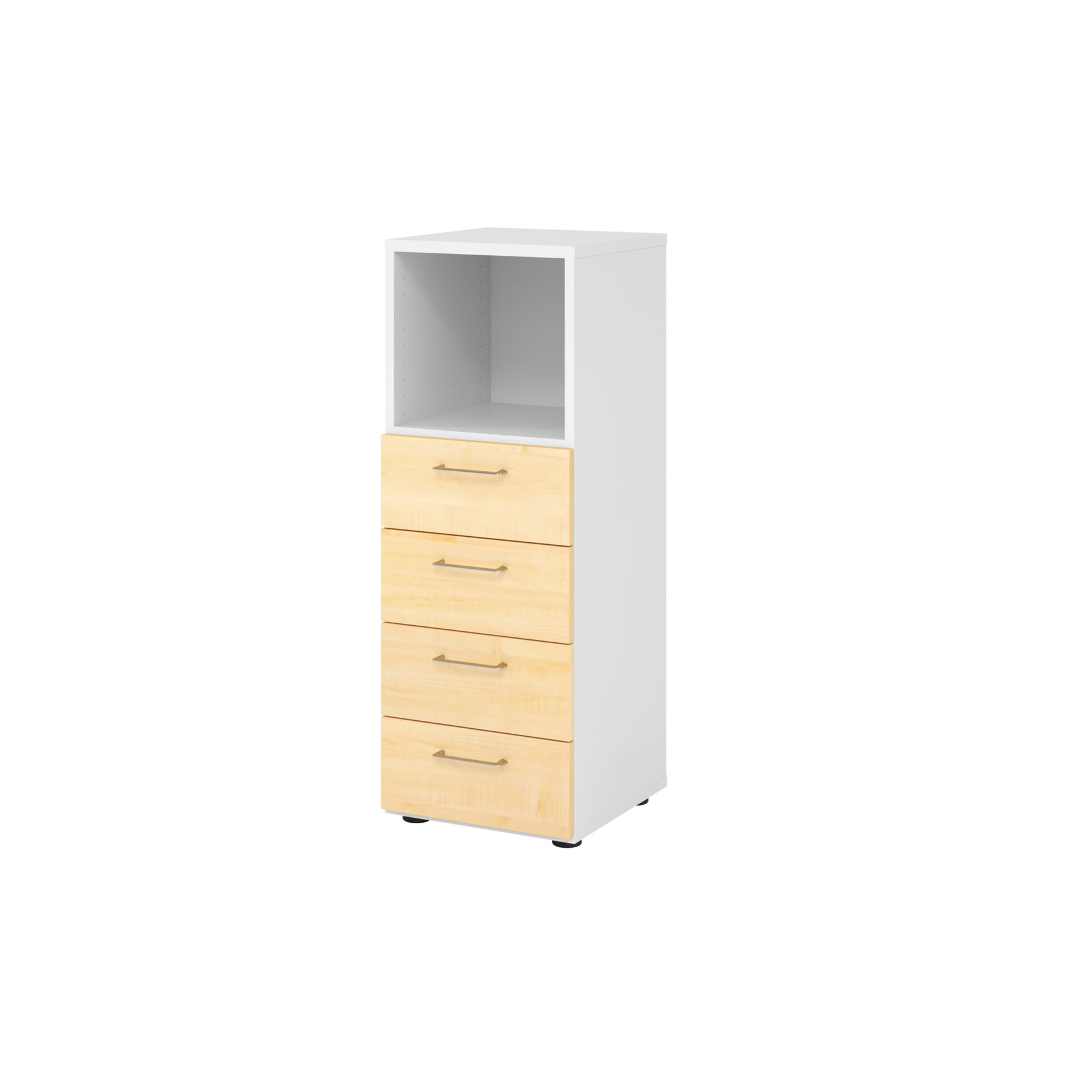 Hammerbacher Regalschrank V9 Advanced weiß – Produktbild 6