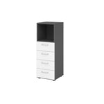 Hammerbacher Regalschrank V9 Advanced graphit