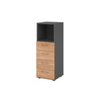 Hammerbacher Regalschrank V9 Advanced graphit – Produktbild 4