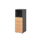 Hammerbacher Regalschrank V9 Advanced graphit – Produktbild 3