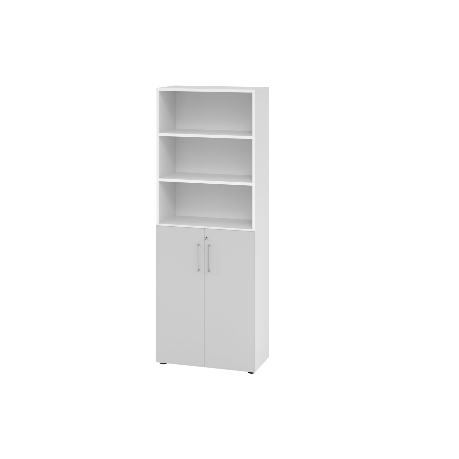 Hammerbacher Regalschrank V9 Advanced weiß – Produktbild 7