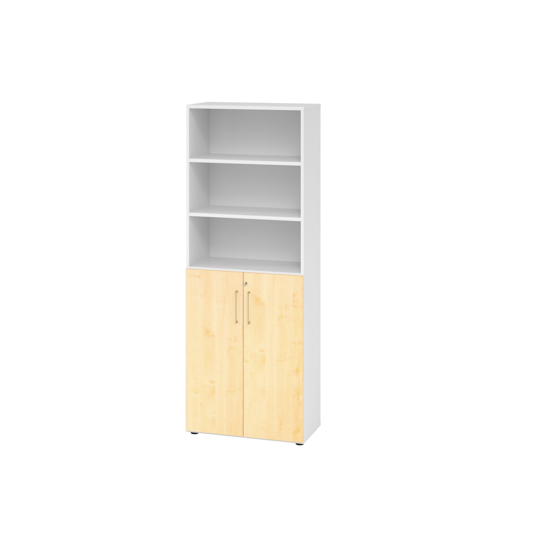 Hammerbacher Regalschrank V9 Advanced weiß – Produktbild 6