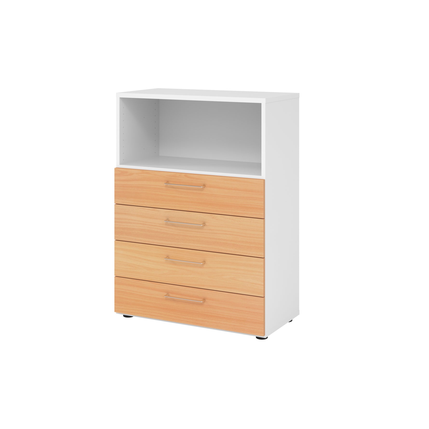 Hammerbacher Regalschrank V9 Advanced weiß – Produktbild 3