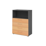 Hammerbacher Regalschrank V9 Advanced graphit – Produktbild 2