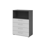 Hammerbacher Regalschrank V9 Advanced graphit – Produktbild 6