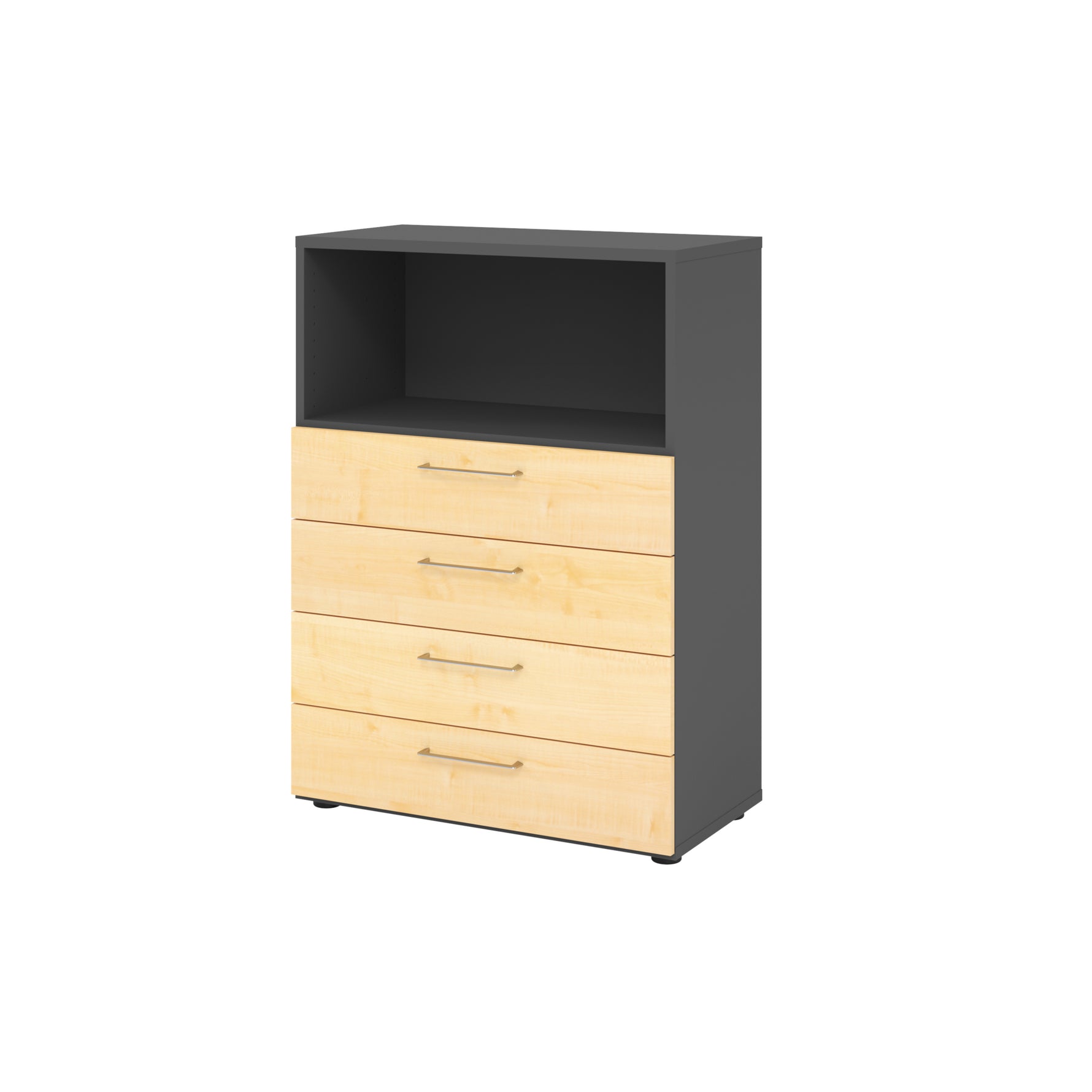 Hammerbacher Regalschrank V9 Advanced graphit – Produktbild 5