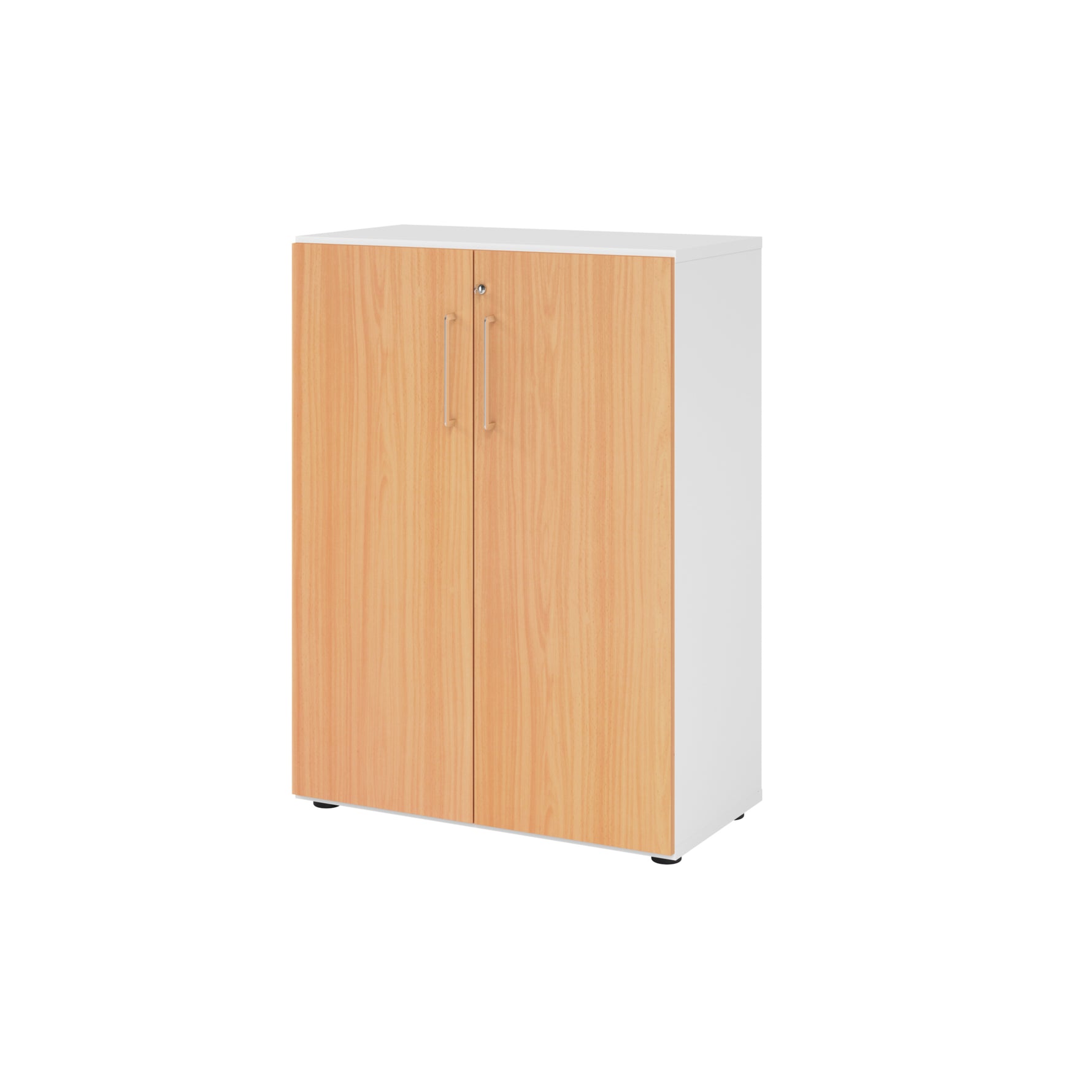 Hammerbacher Flügeltürenschrank V9 Advanced weiß – Produktbild 3