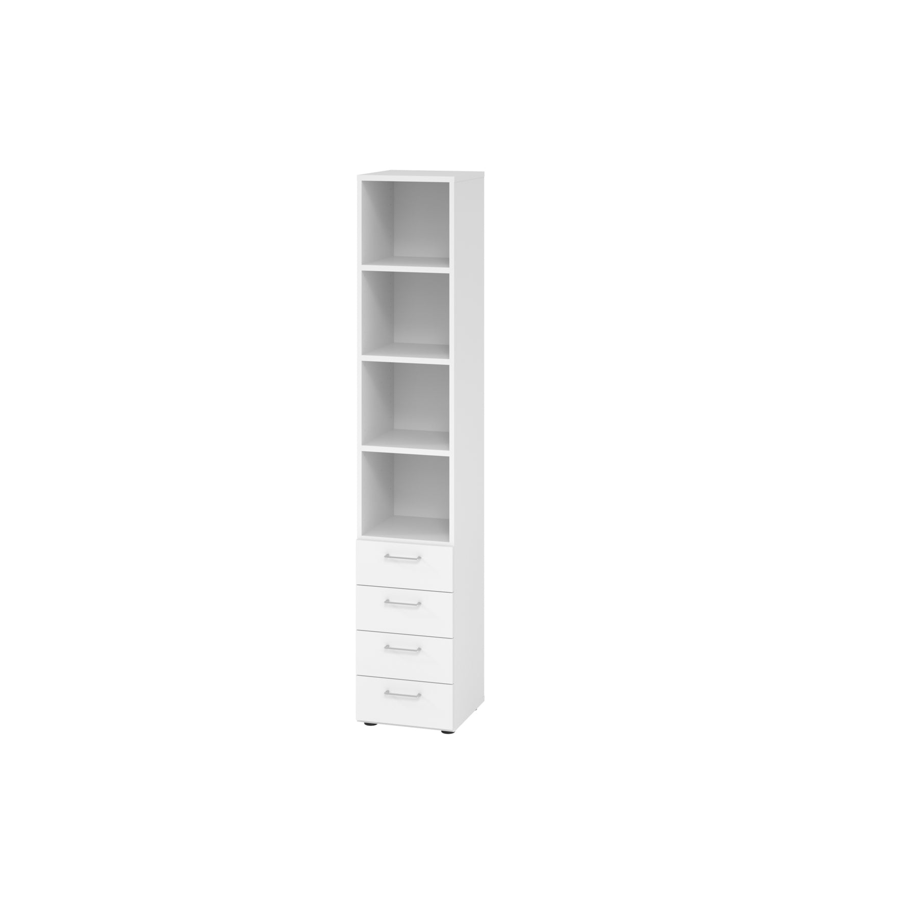 Hammerbacher Regalschrank V9 Advanced weiß